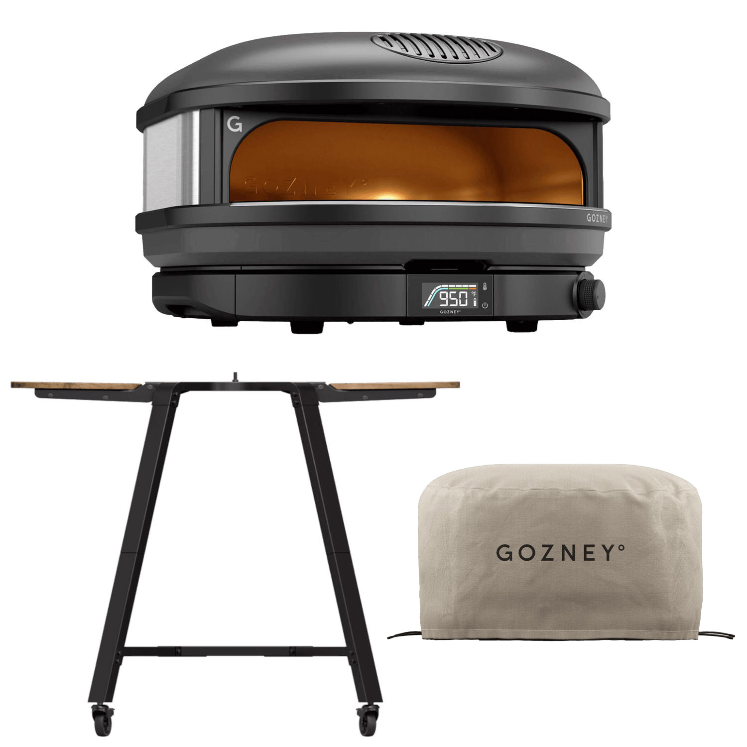 Gozney° Arc XL Off-Black Gas Pizzaofen-Bundle »Basic« (3-tlg.)