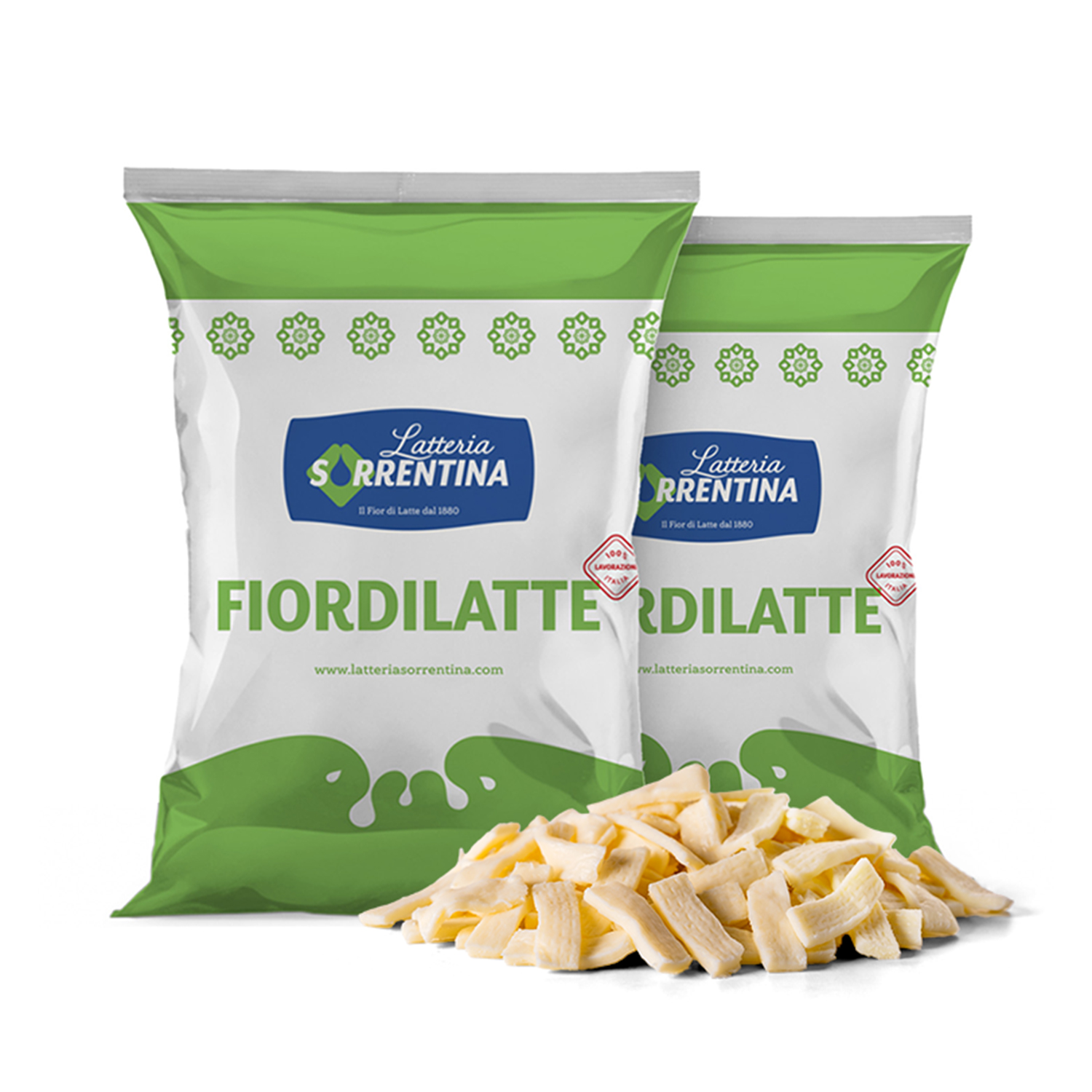 Latteria Sorrentina Fior di Latte Spar-Set, 4 kg (Napoli Cut)
