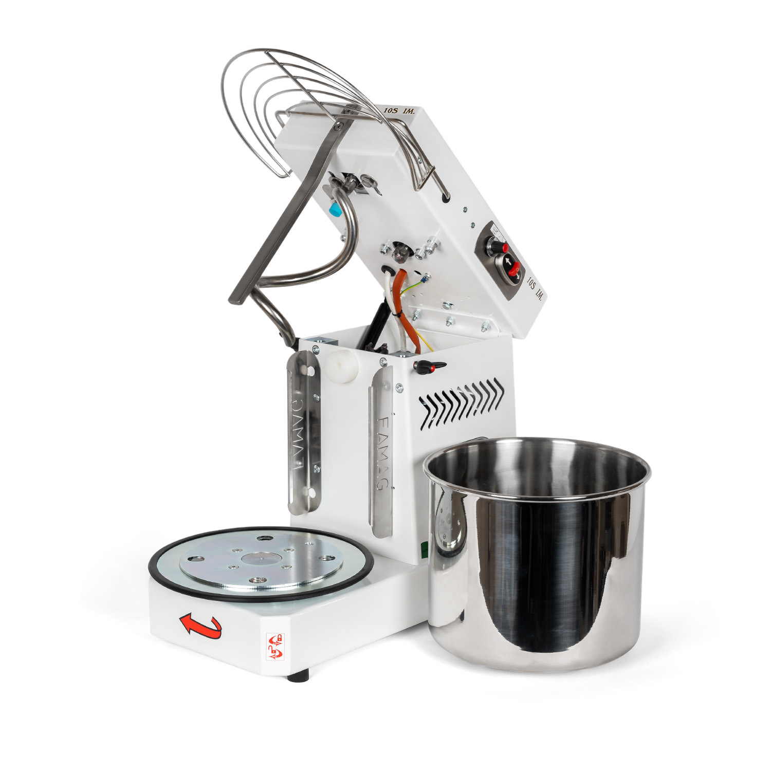 FAMAG »Grilletta« IM10S 10V HH Spiral-Knetmaschine