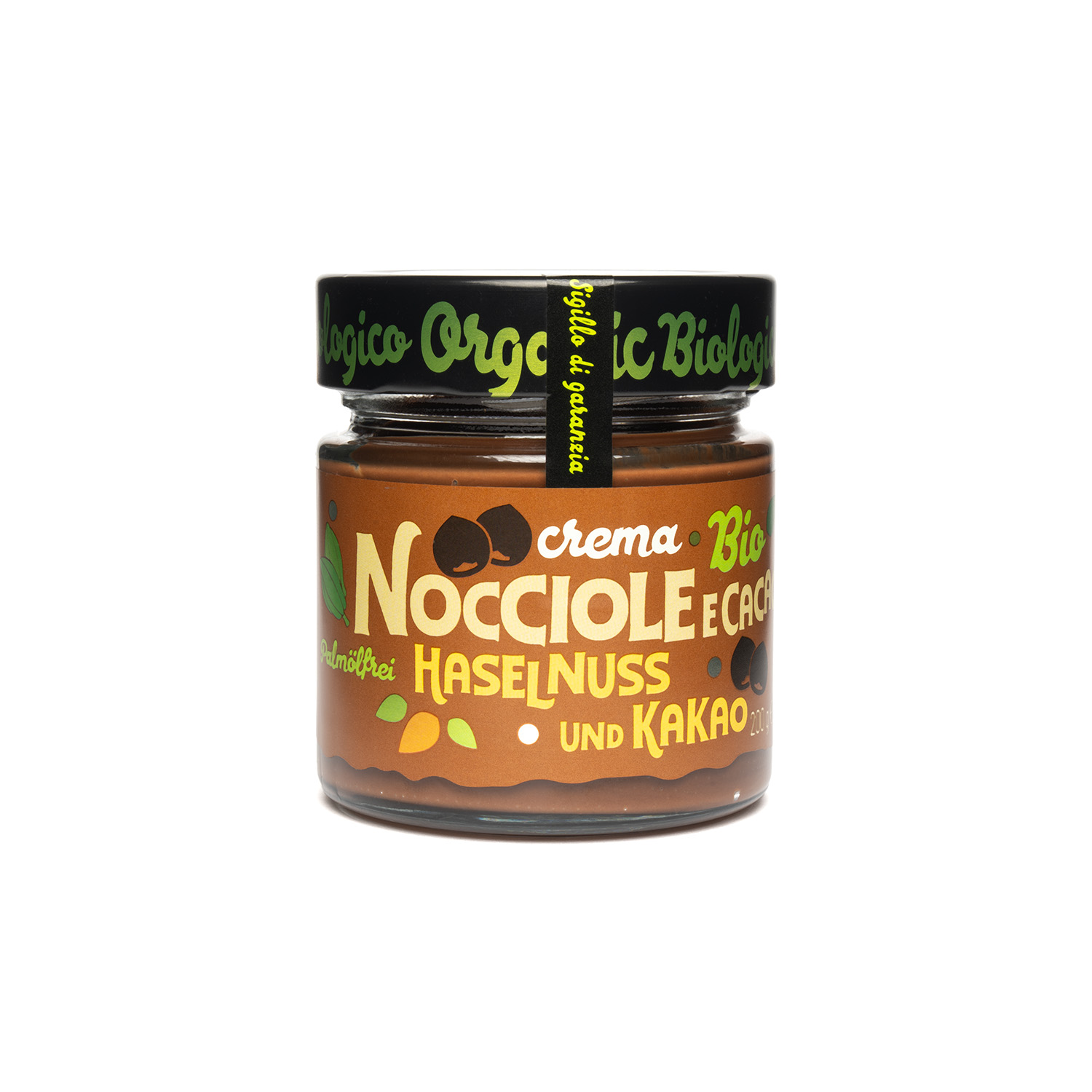Servadei Bio Haselnusscreme mit Kakao; 200 g