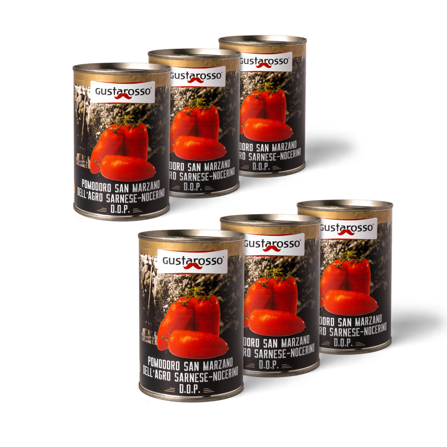 Gustarosso San Marzano Tomaten DOP Spar-Set