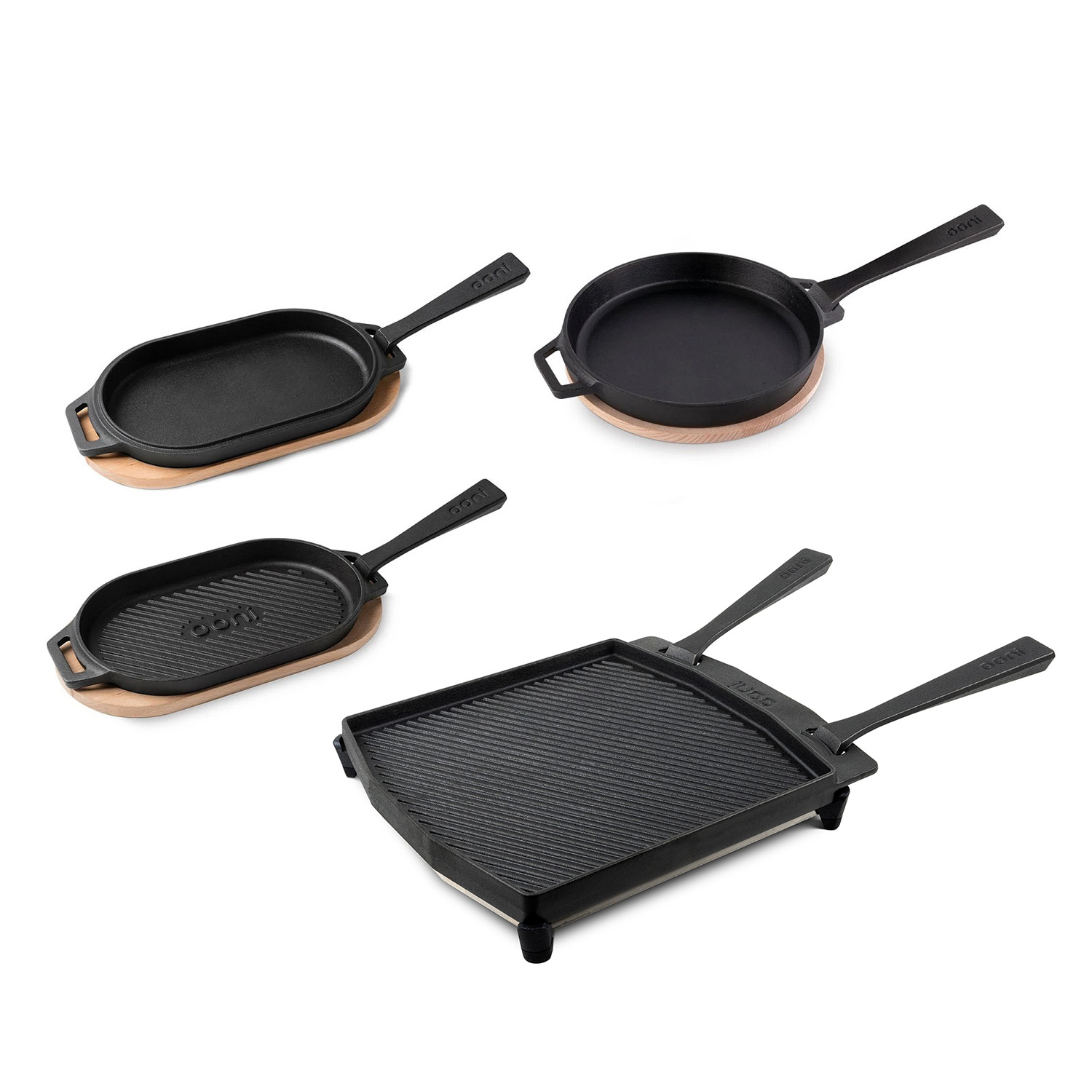 Ooni Grillpfannen Paket (4-tlg.)