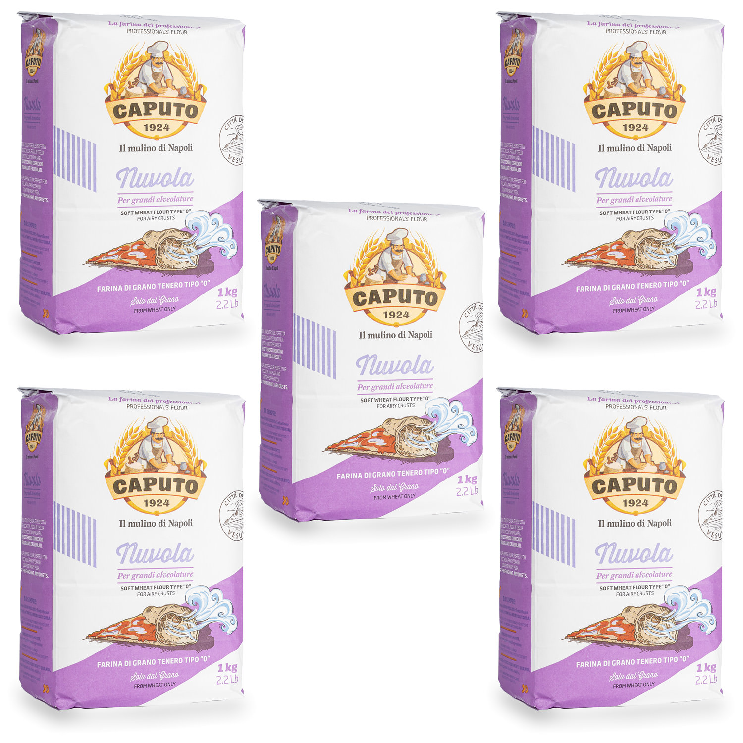 Caputo Nuvola Pizzamehl Spar-Set
