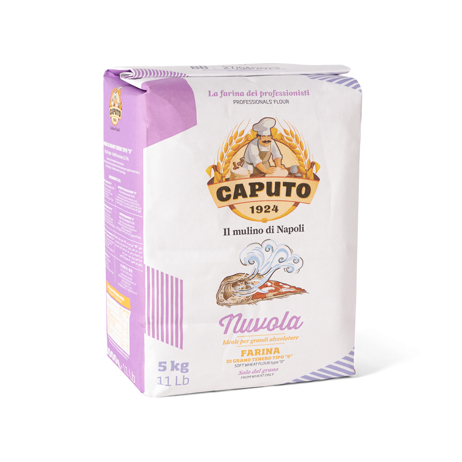 Caputo Nuvola Pizzamehl Typ 0; 5kg