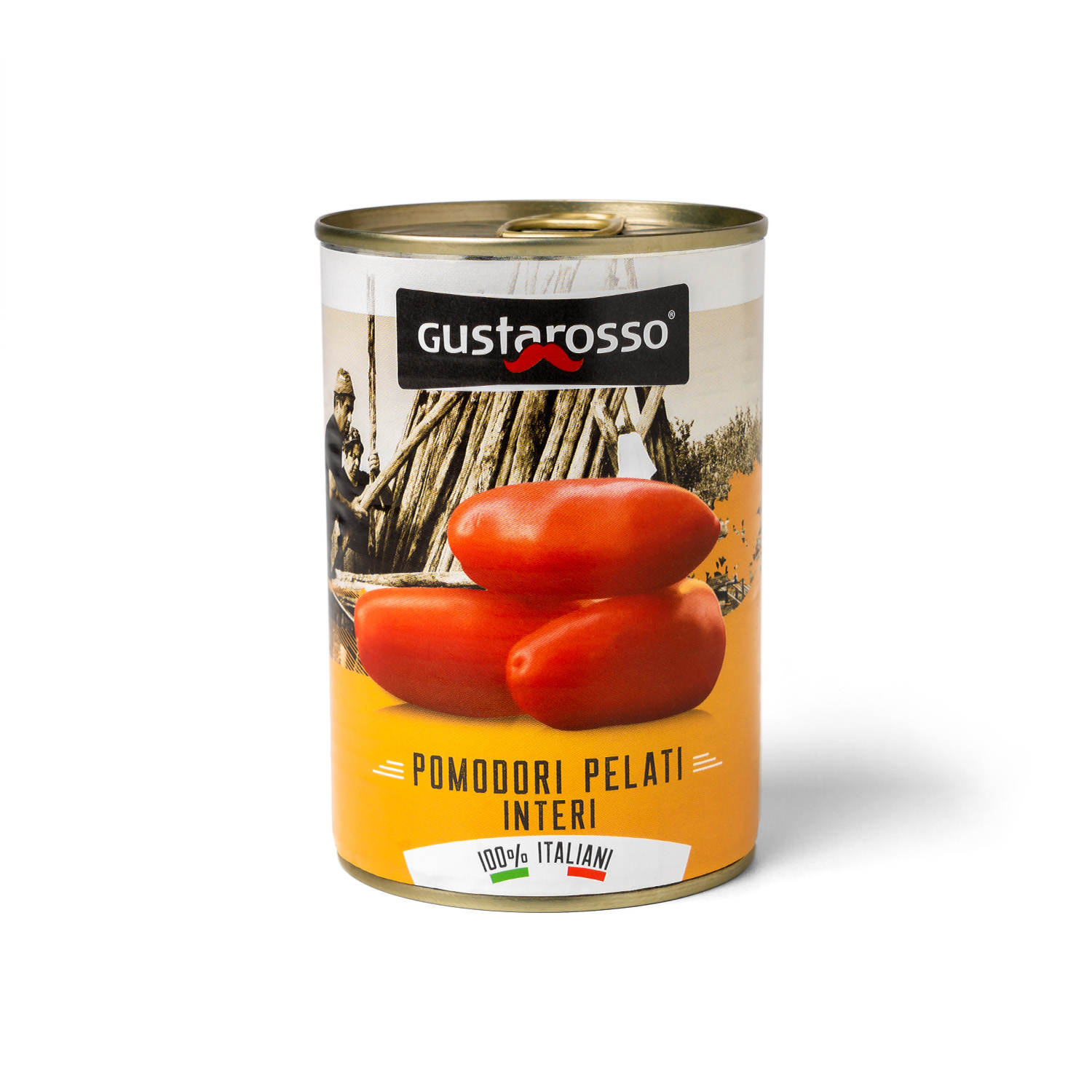 Gustarosso geschälte italienische Tomaten