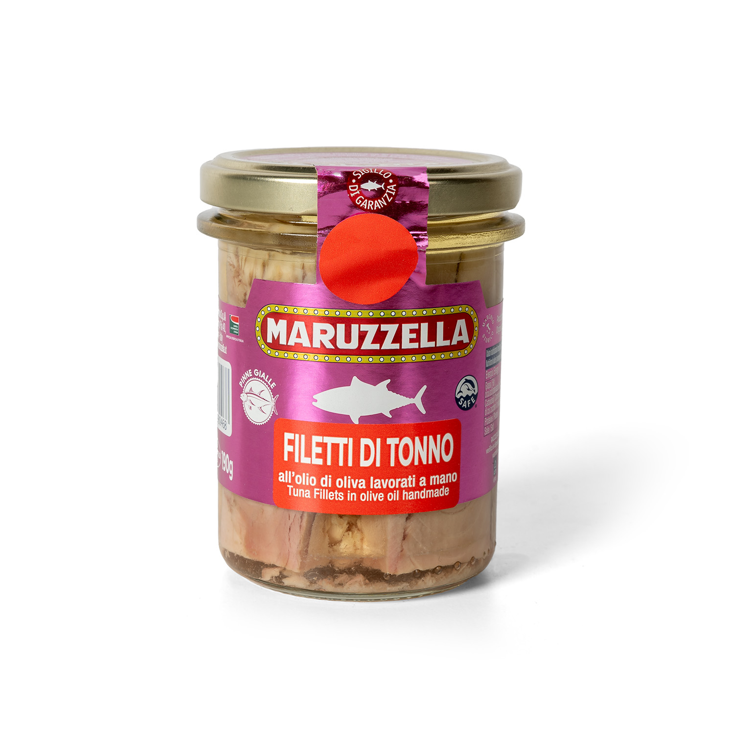Maruzzella Thunfischfilets in Olivenöl; 190 g