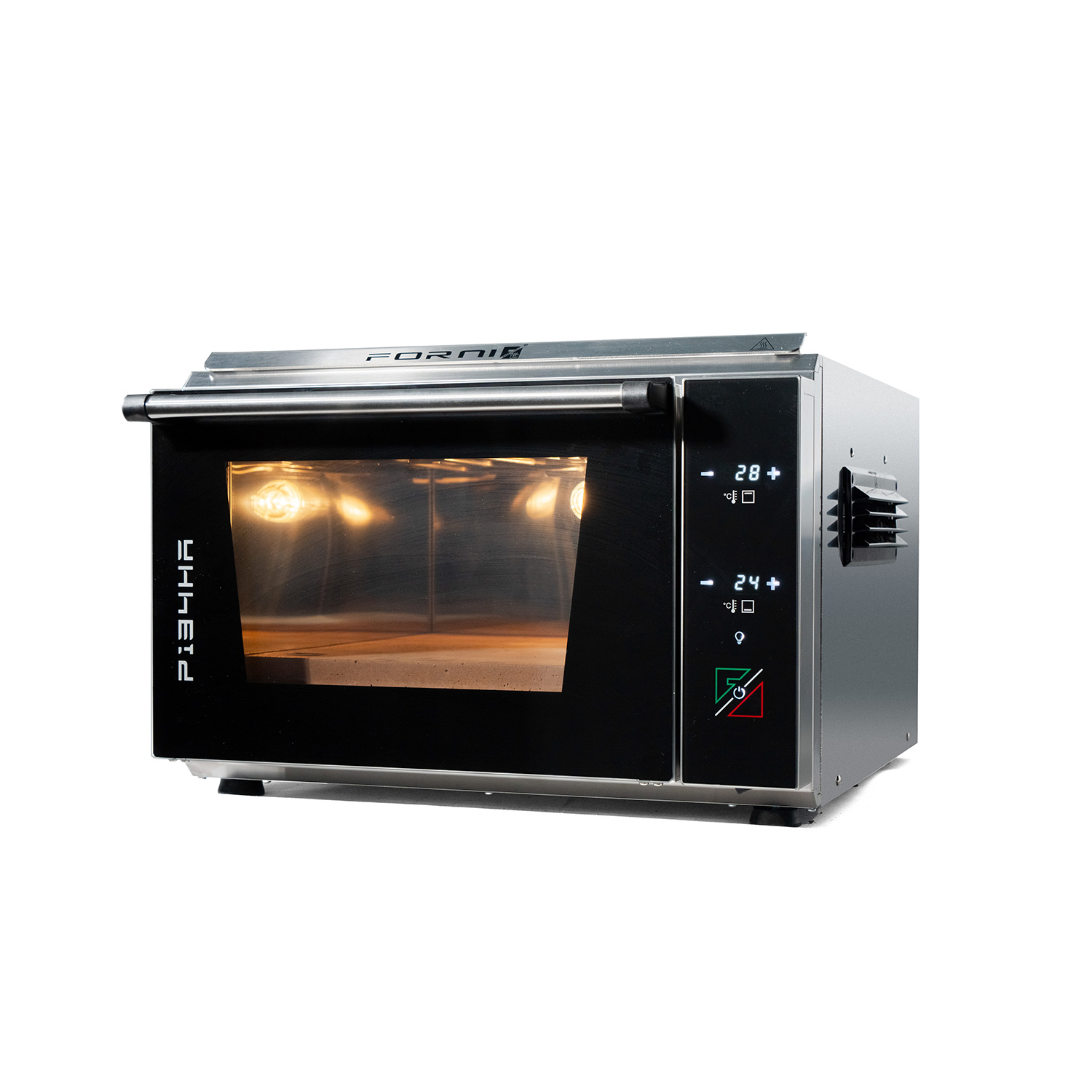 EFFEUNO P134HA 509 Pro Elektro Pizzaofen; inkl. Biscotto-Pizzastein
