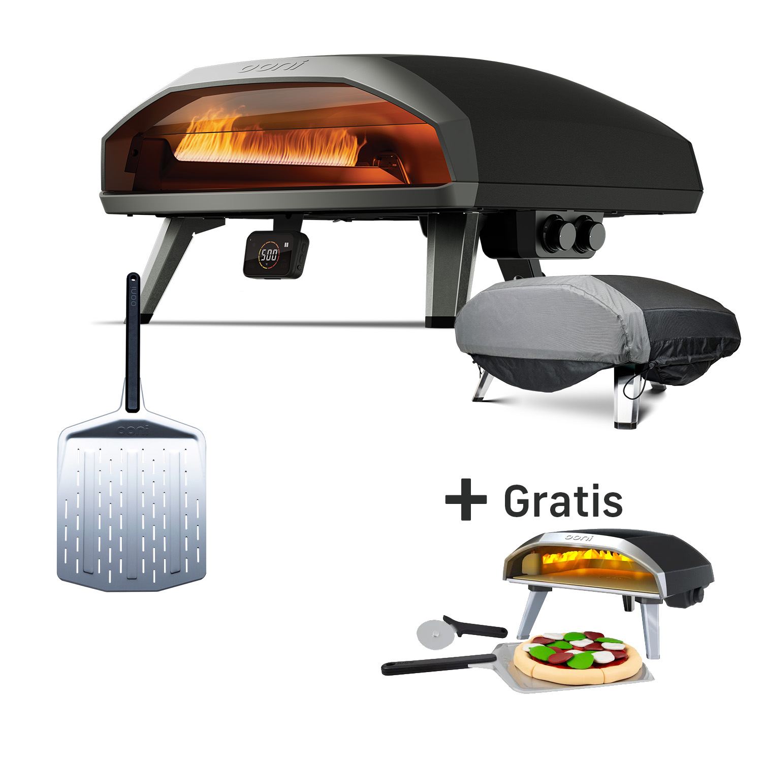 Ooni Koda 2 Max extragroßer Pizzaofen Paket »Basis«