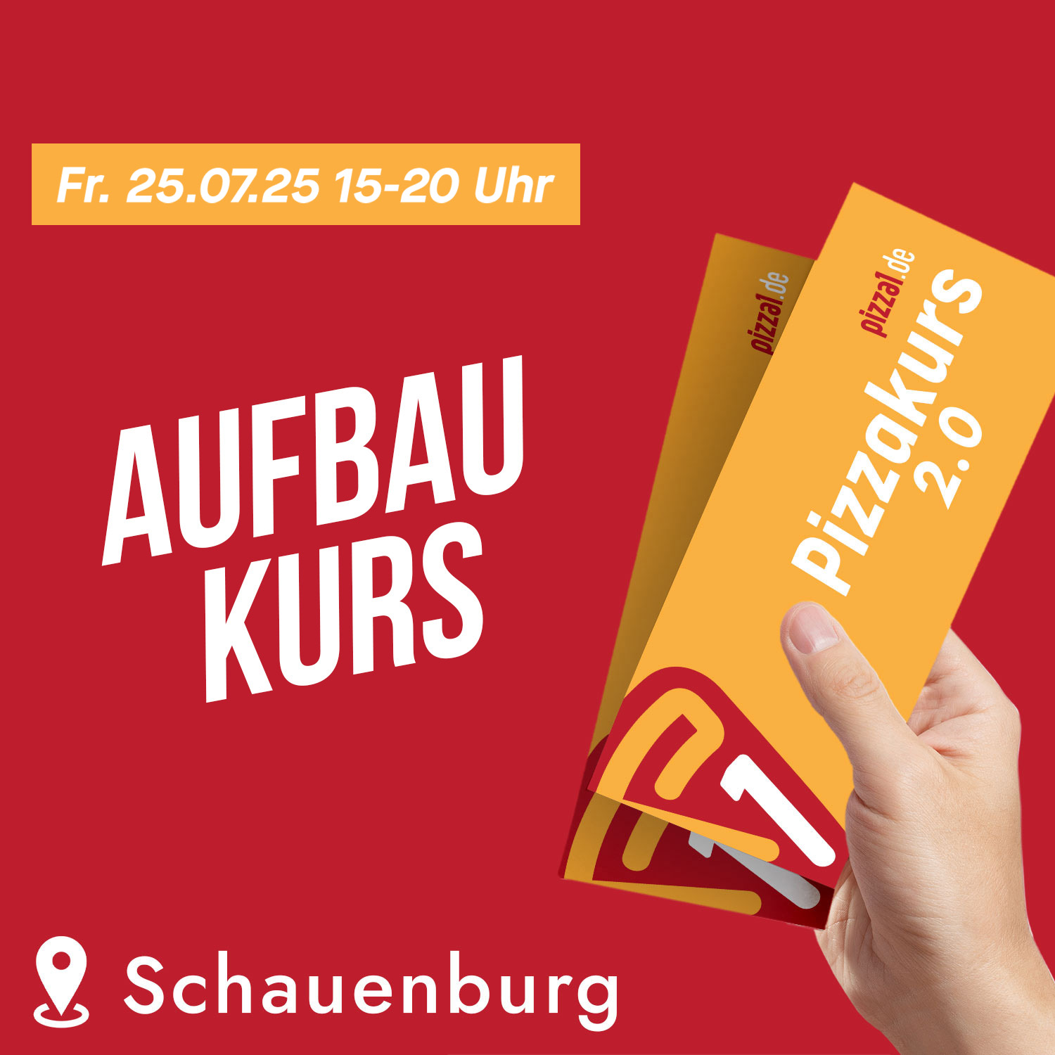 Aufbau-Pizzakurs »Neapolitanische Pizza und mehr«; Schauenburg (25.07.25)