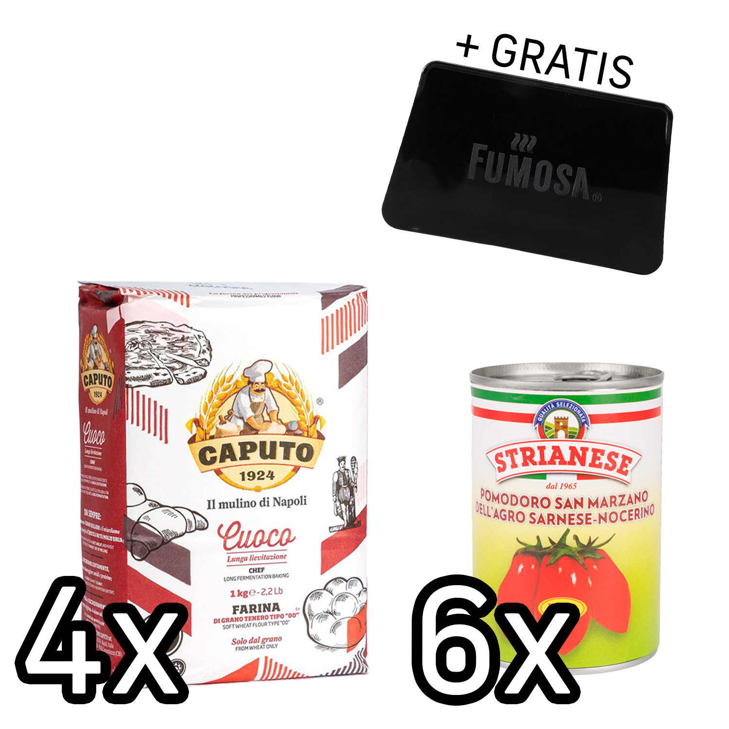 FUMOSA X Caputo & Strianese Pizza-Kit »Pizza Refill«