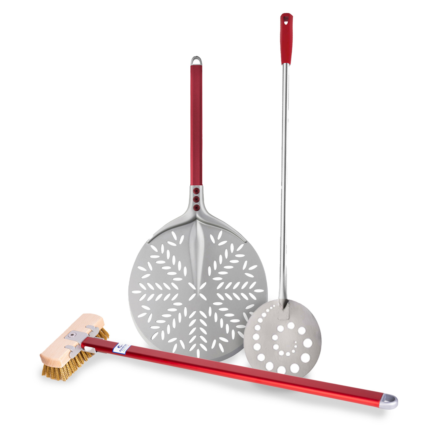 Cerutti »Tulip 60°« Zubehör-Set für Elektro-Pizzaöfen und kleine 12''-Öfen (3-tlg.)