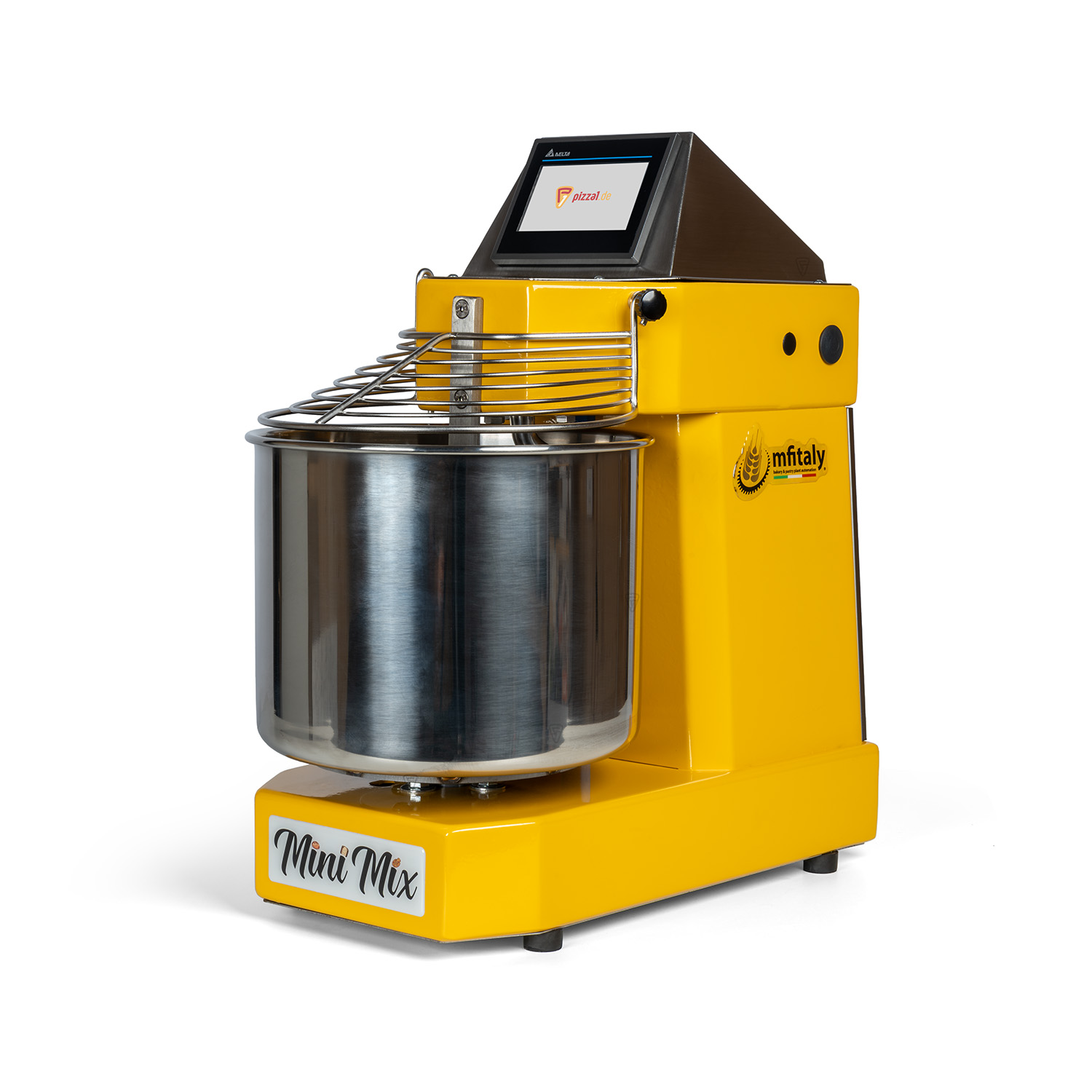 MFItaly MINIMIX PRO 10 Sonnengelb Spiral-Knetmaschine