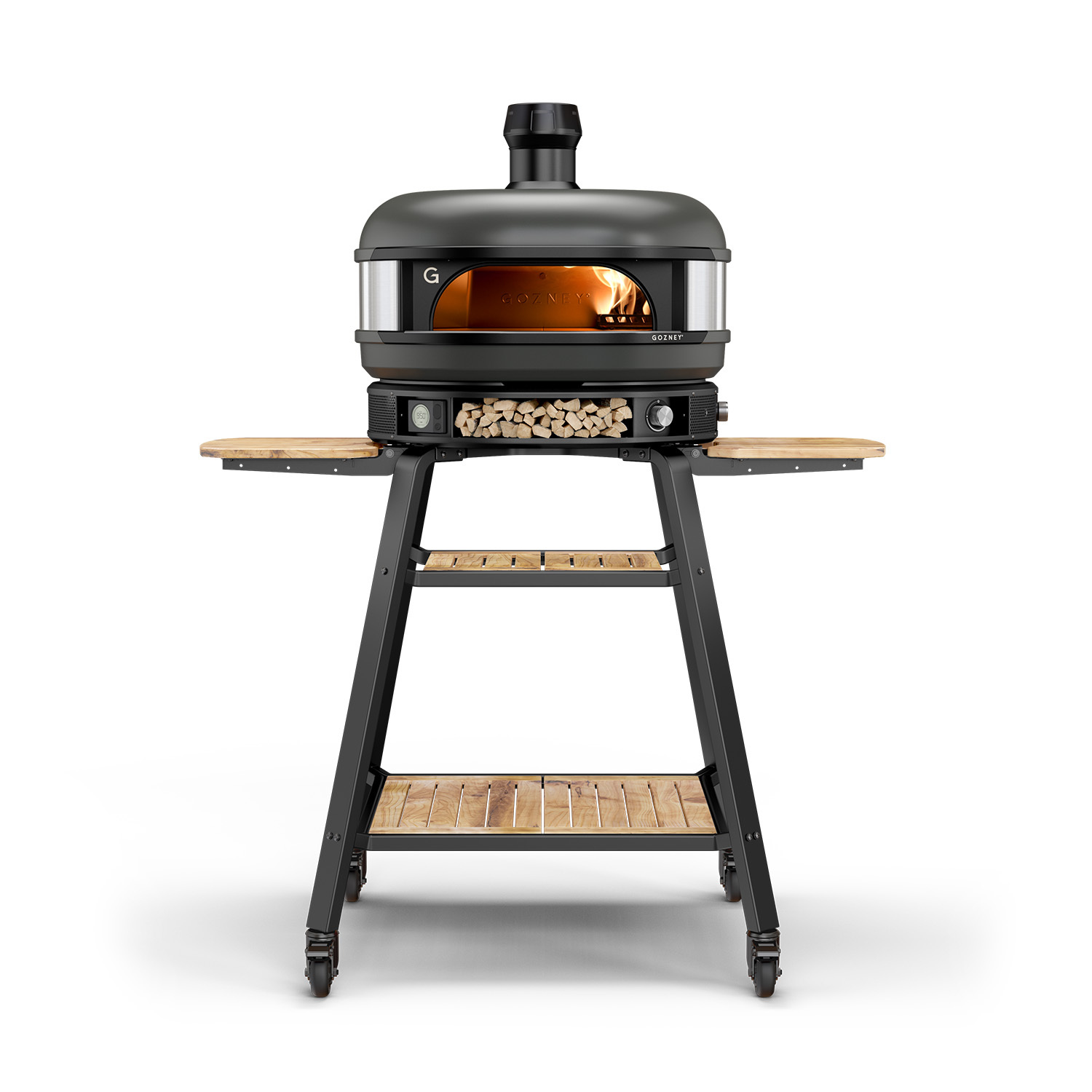 Gozney° Dome Multi-fuel Pizzaofen-Bundle »Stand« (2-tlg.) Off-Black (Limited Edition)