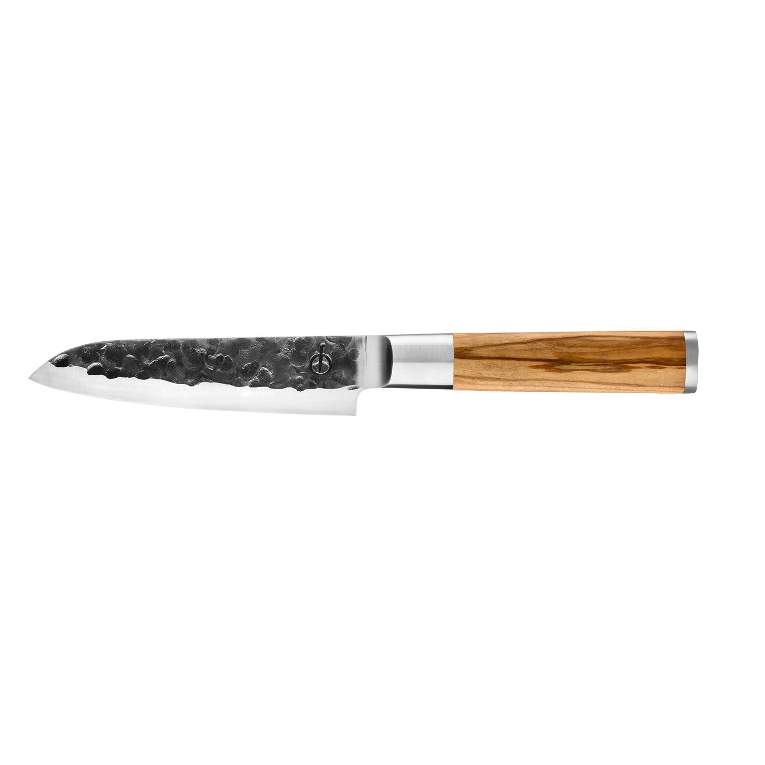 Forged handgeschmiedetes Santokumesser (Olive-Serie)