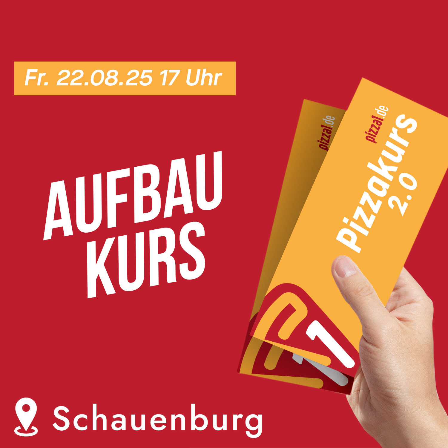 Aufbau-Pizzakurs »Neapolitanische Pizza und mehr«; Schauenburg (22.08.25)