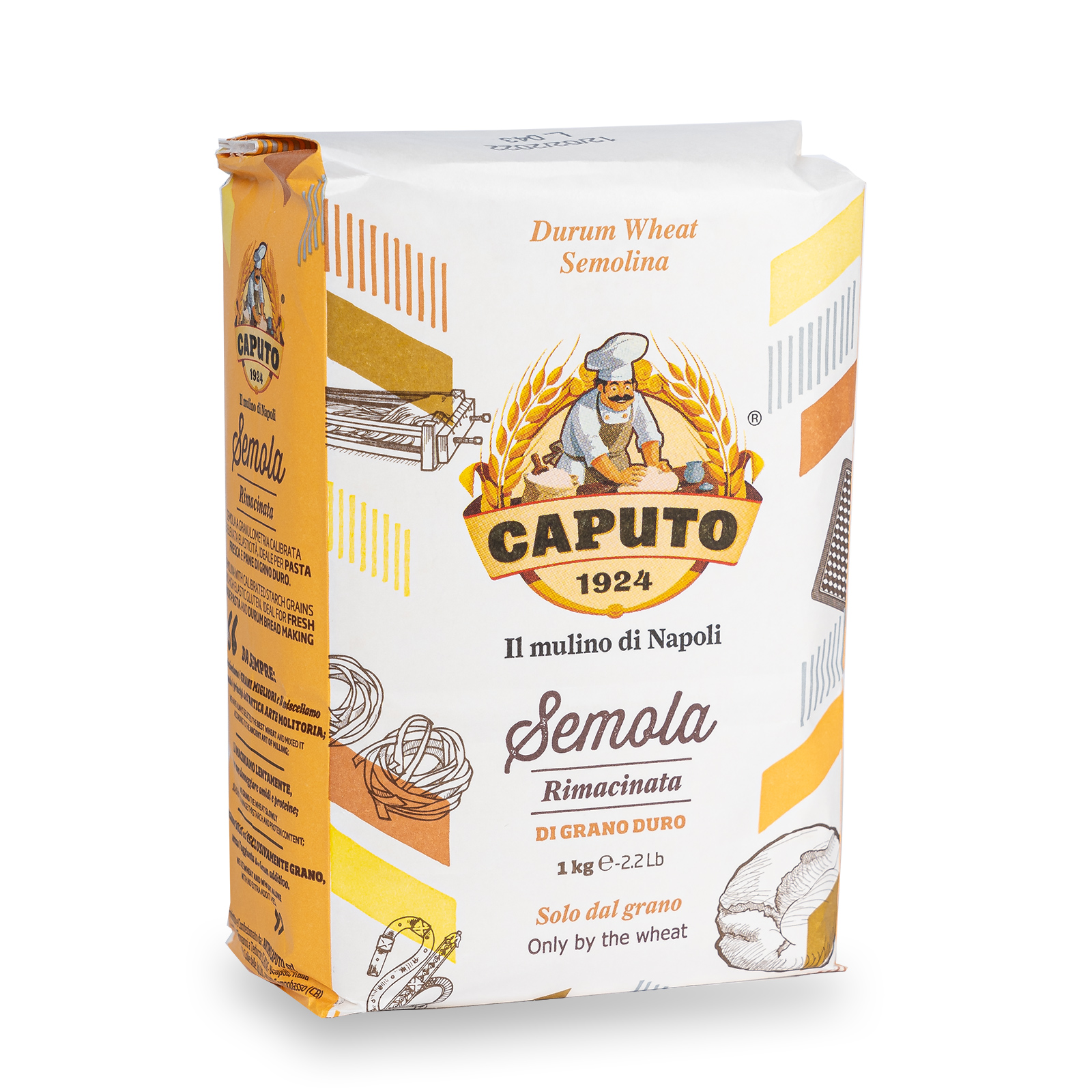 Caputo Semola Rimacinata Hartweizengrieß; 1kg