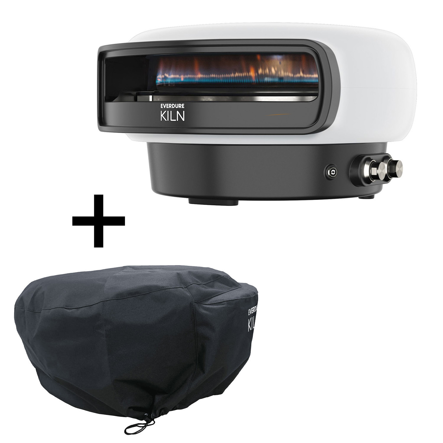 Everdure KILN Gas Pizzaofen-Bundle »Basic«, 2-tlg. (Sandstein)