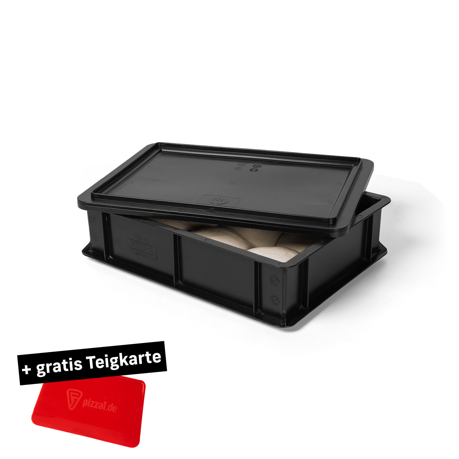 FUMOSA ital. Pizzaballen-Box Set »Home« farbig (40x30x10)
