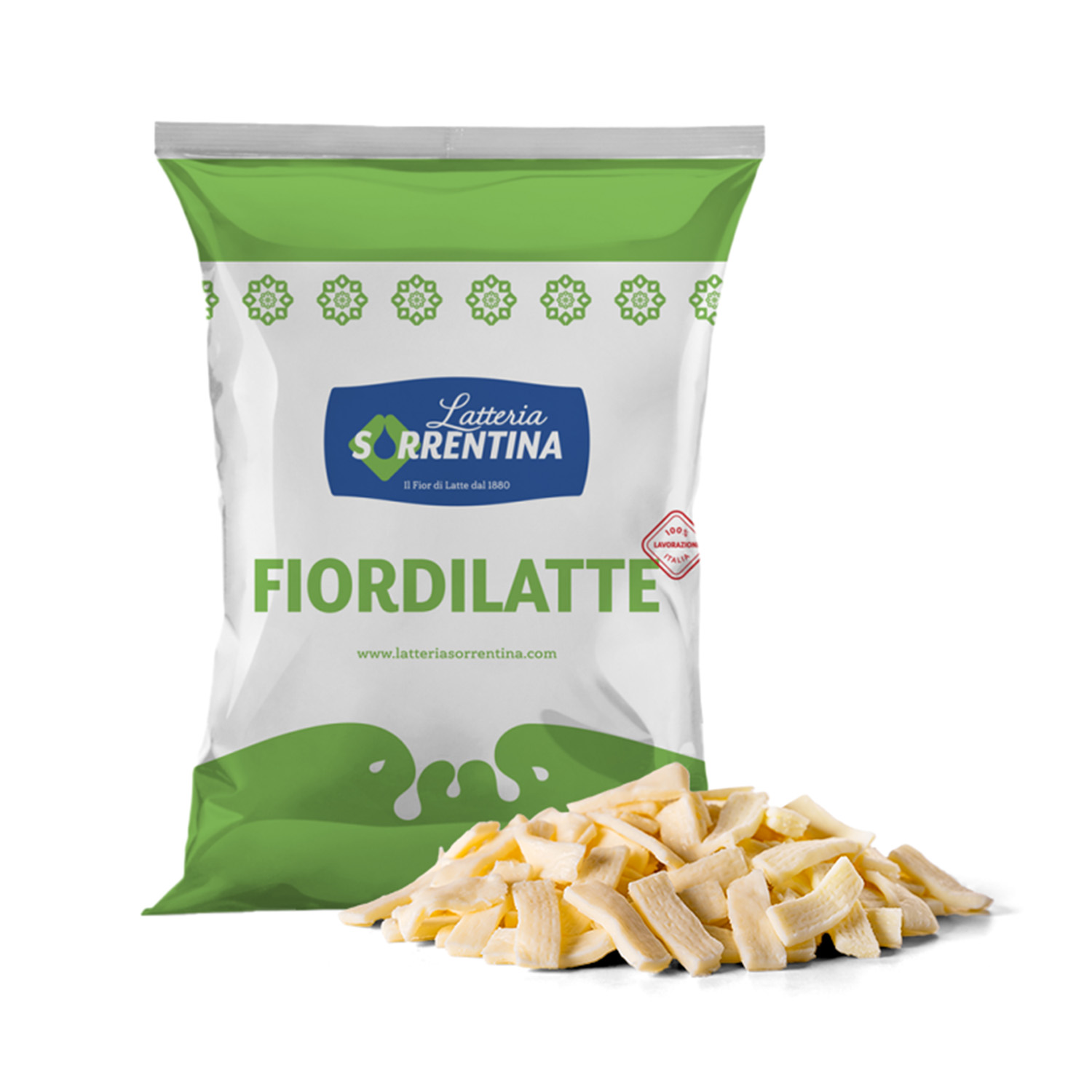Latteria Sorrentina Fior di Latte (geschnitten / Napoli Cut), 2 kg