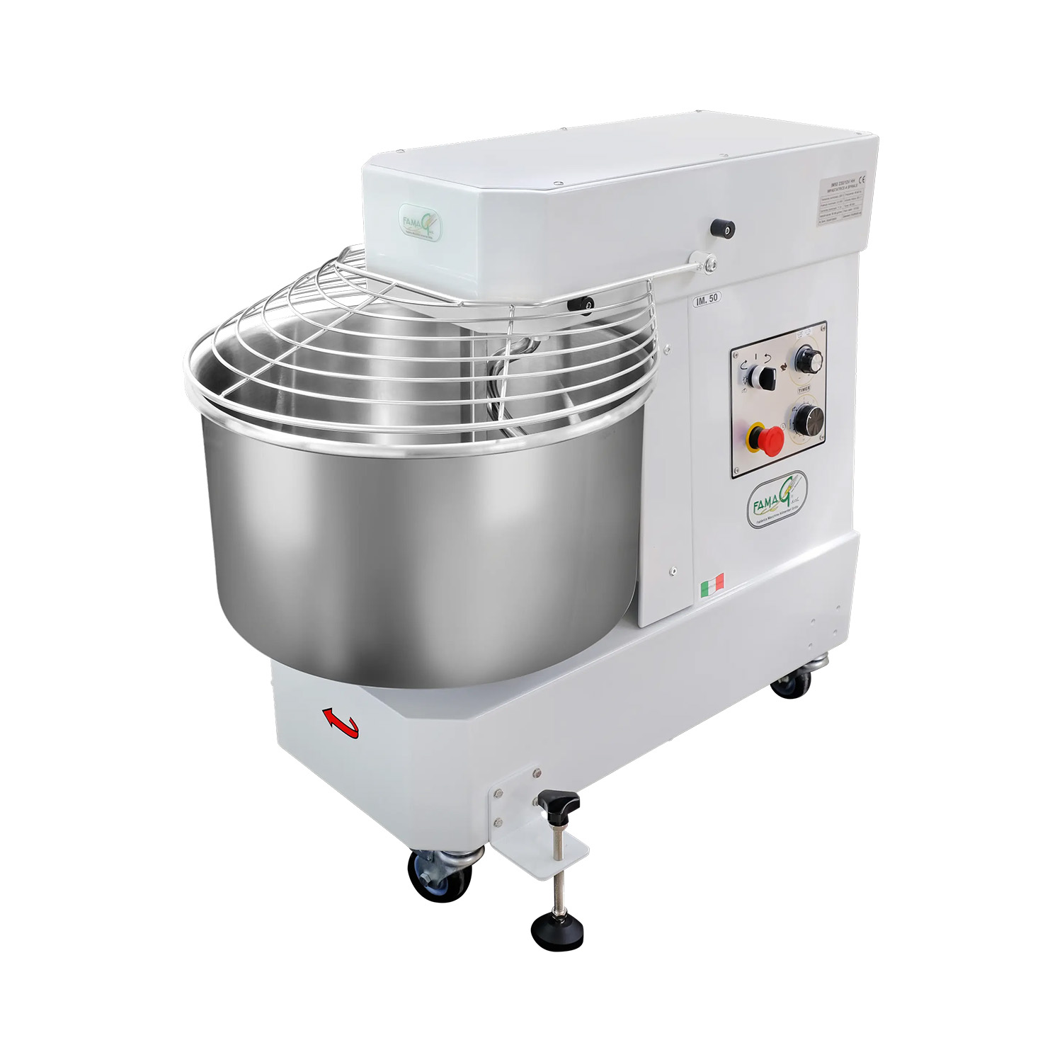 FAMAG »Grilletta« IM50 10V HH Gastro Spiral-Knetmaschine