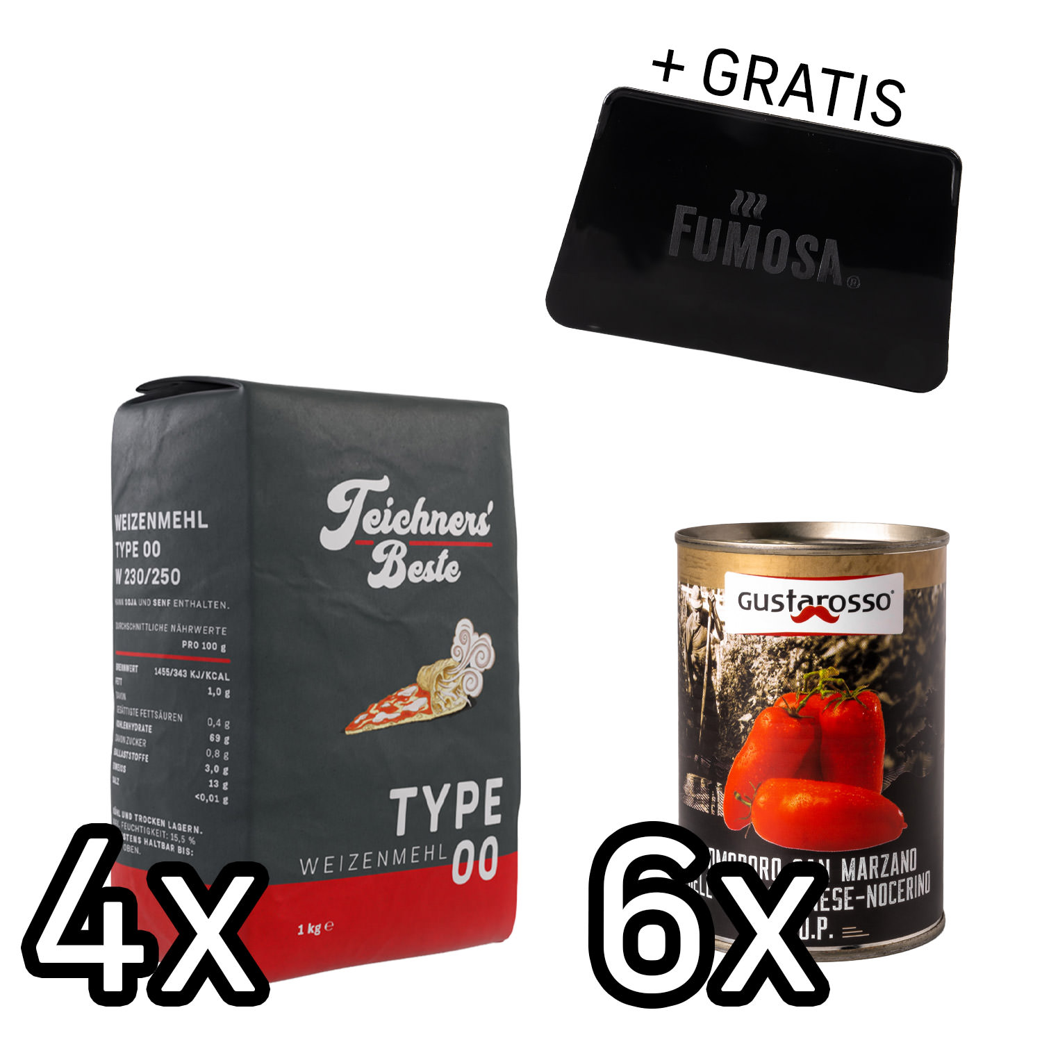FUMOSA X Teichners' Beste & Gustarosso Pizza-Kit »Pizza Refill«