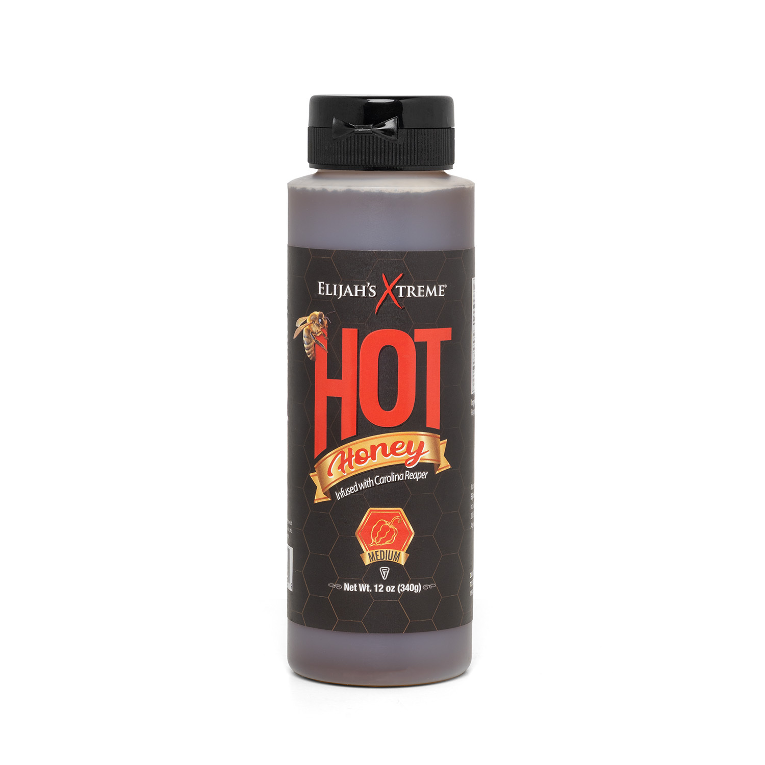 Elijah's Xtreme Hot Honey (Medium); 340 g