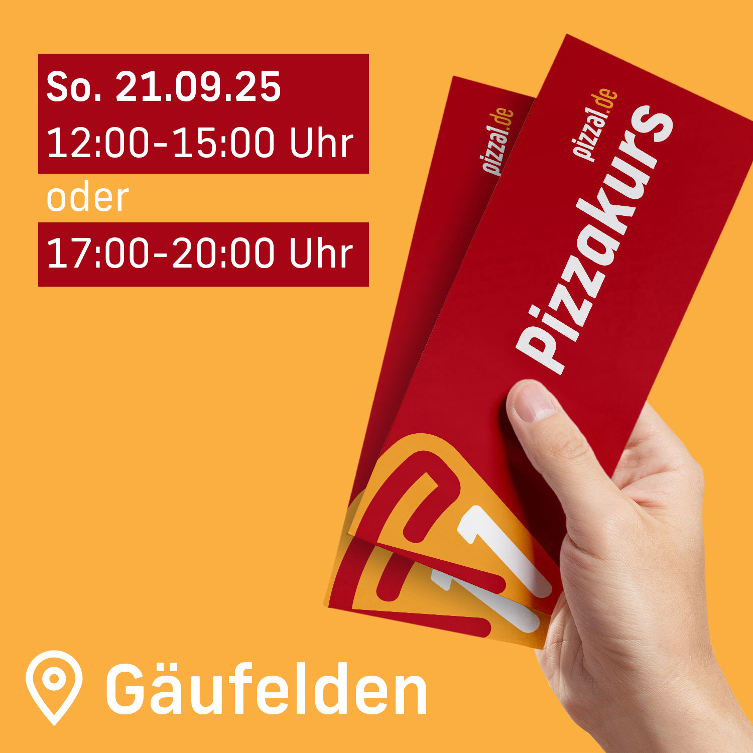 Pizzakurs »Neapolitanische Pizza: Praxis pur – Öfen live testen«, Gäufelden (21.09.25)