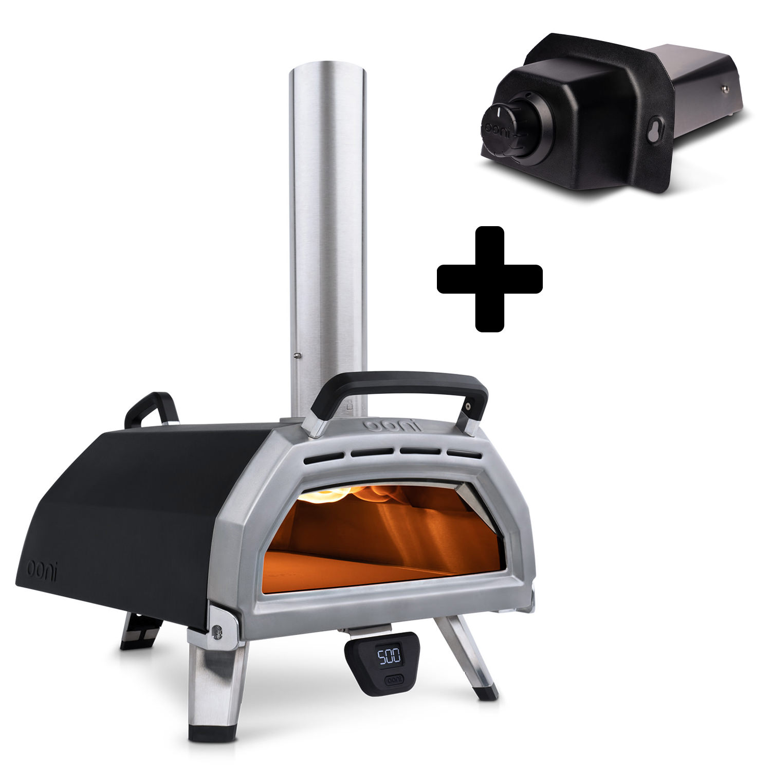 Ooni Karu 16 Pizzaofen - Set mit Gasbrenner
